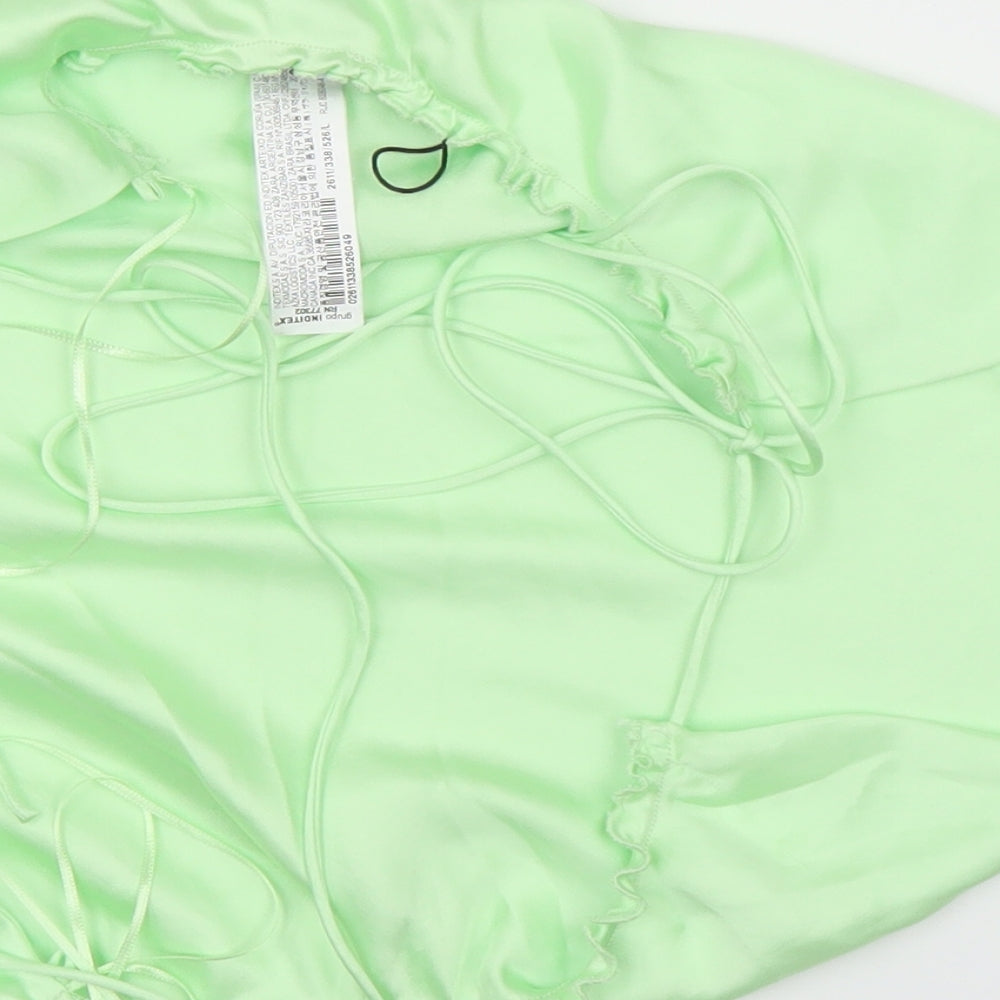 Zara Womens Green   Basic Blouse Size L