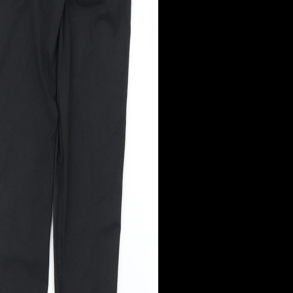 adidas Womens Black   Compression Leggings Size 8 L25 in