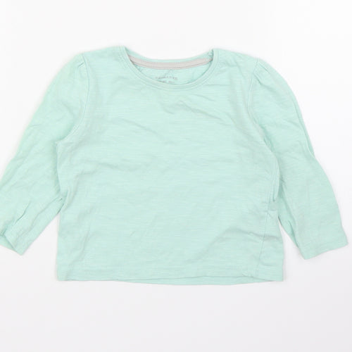 Primark Girls Green   Basic T-Shirt Size 12 Months