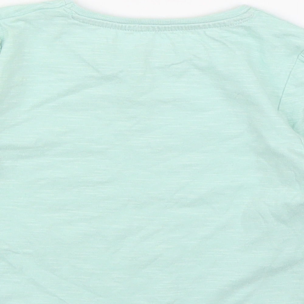 Primark Girls Green   Basic T-Shirt Size 12 Months