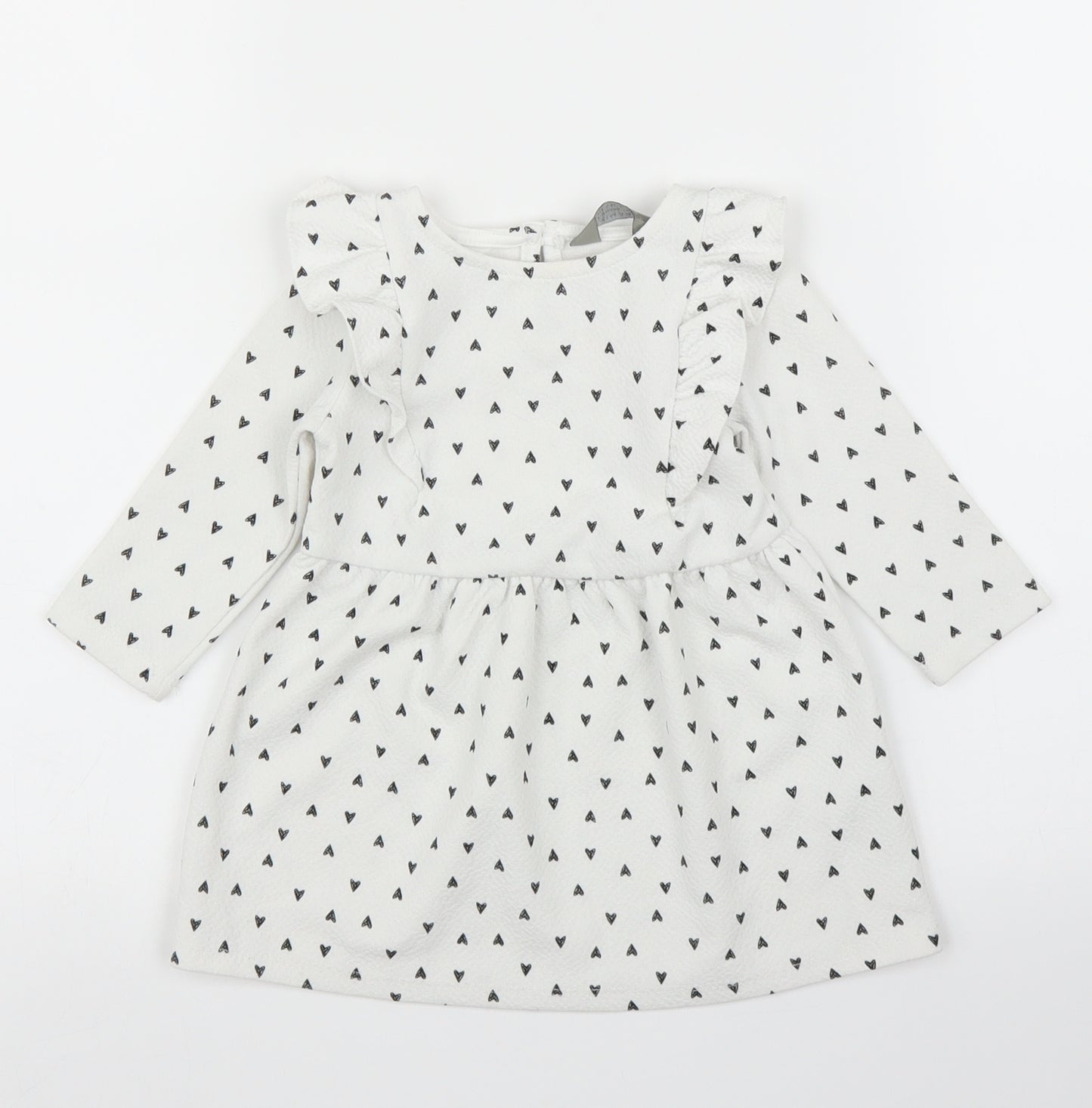 Primark Girls White   A-Line  Size 6-9 Months