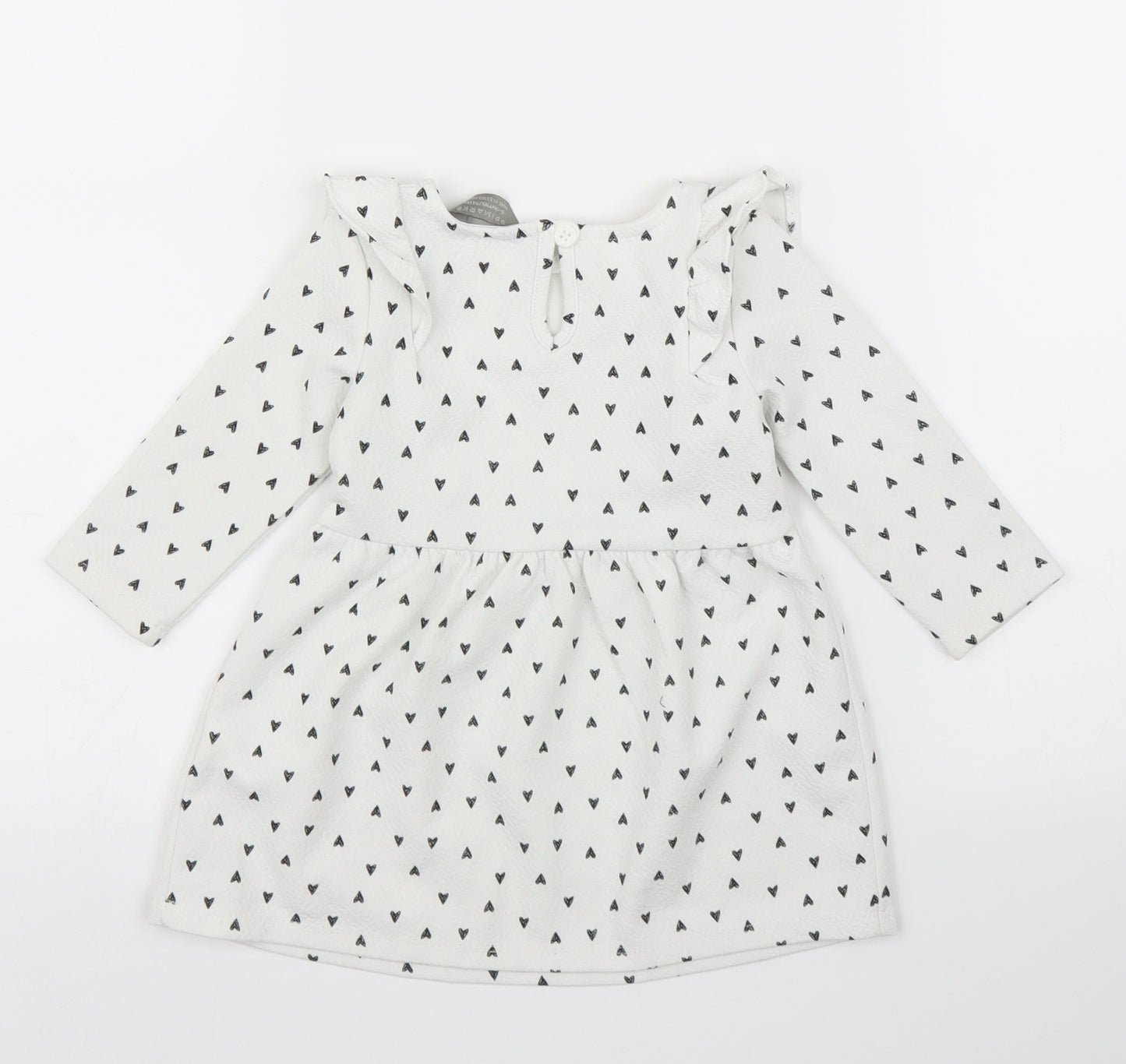 Primark Girls White   A-Line  Size 6-9 Months