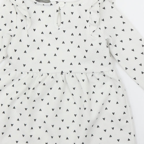 Primark Girls White   A-Line  Size 6-9 Months