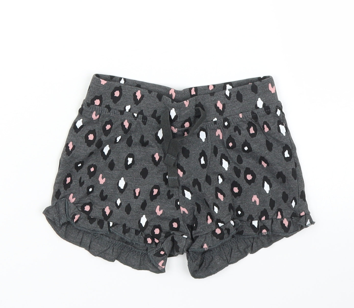 Primark Girls Grey Animal Print  Capri Leggings Size 9 Months  - Shorts