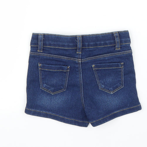 Primark Girls Blue  Denim Capri Jeans Size 9 Months