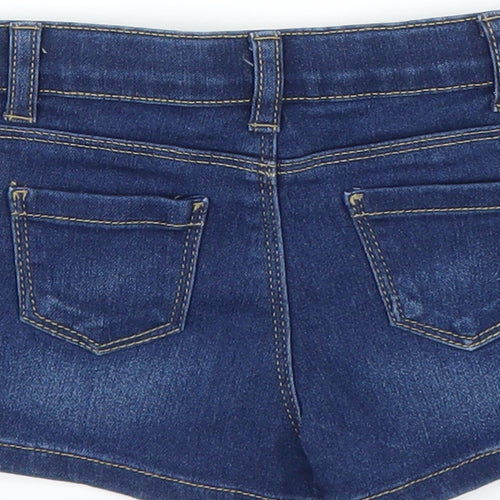 Primark Girls Blue  Denim Capri Jeans Size 9 Months