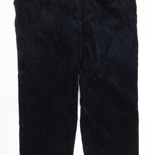 M&S Mens Blue  Corduroy Cropped Jeans Size 34 in L22 in