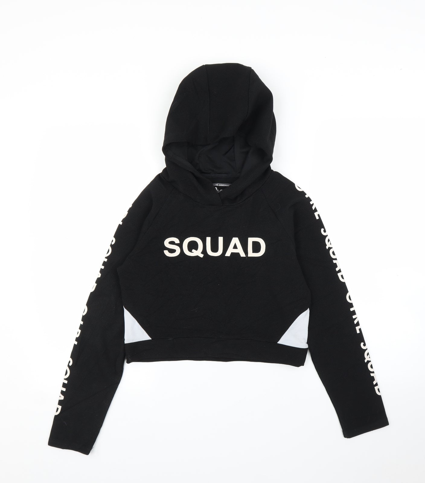 Young Dimension Girls Black   Pullover Hoodie Size 11-12 Years