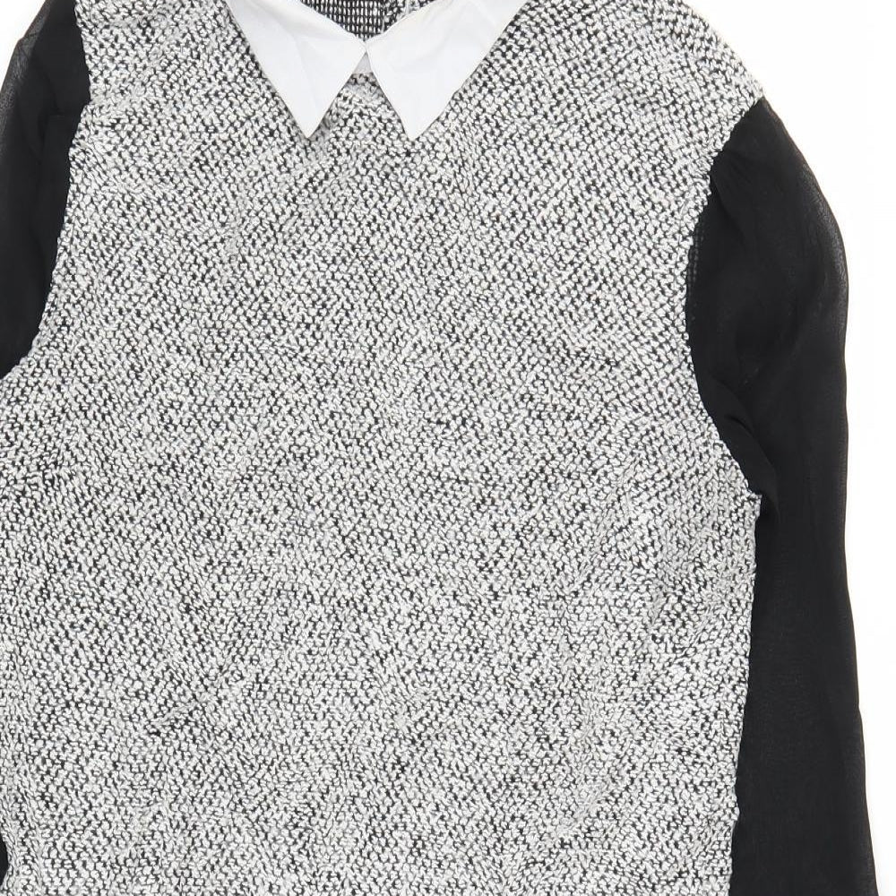 Primark Womens Grey   A-Line  Size 12