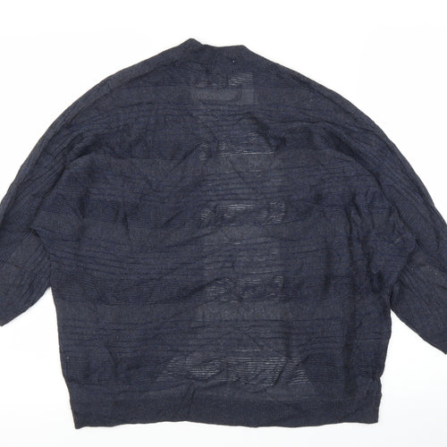 M&Co Womens Blue   Cardigan Jumper Size 14