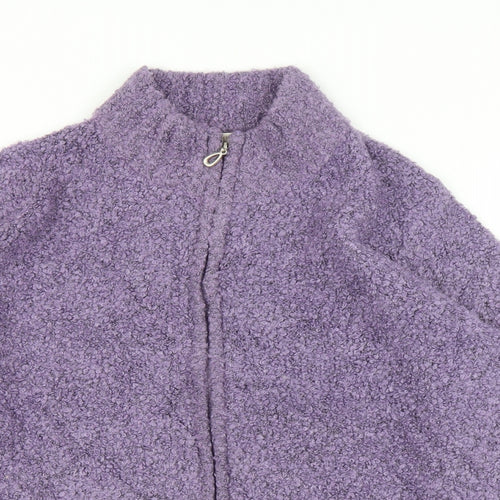 EWM Womens Purple   Full Zip Jumper Size 14