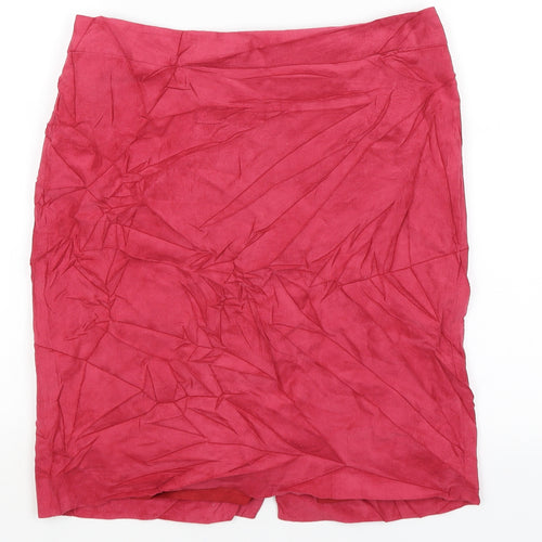 French Connection Womens Red   Straight & Pencil Skirt Size 8