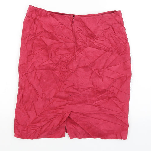 French Connection Womens Red   Straight & Pencil Skirt Size 8