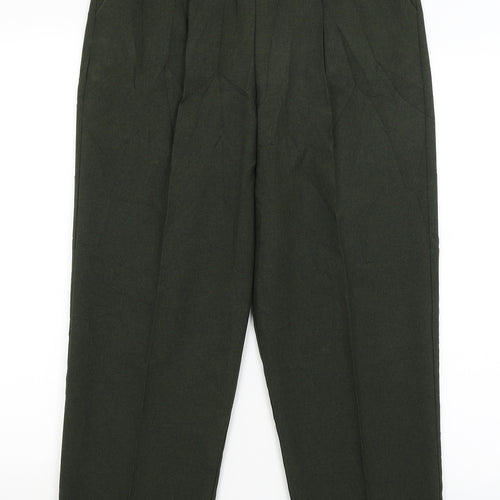 Classics Womens Green   Trousers  Size 14 L25 in