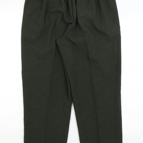 Classics Womens Green   Trousers  Size 14 L25 in