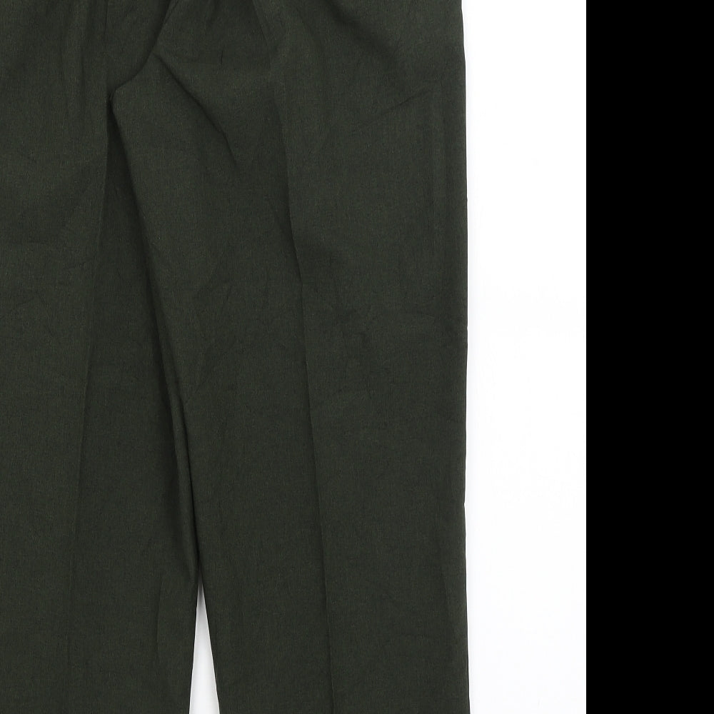 Classics Womens Green   Trousers  Size 14 L25 in