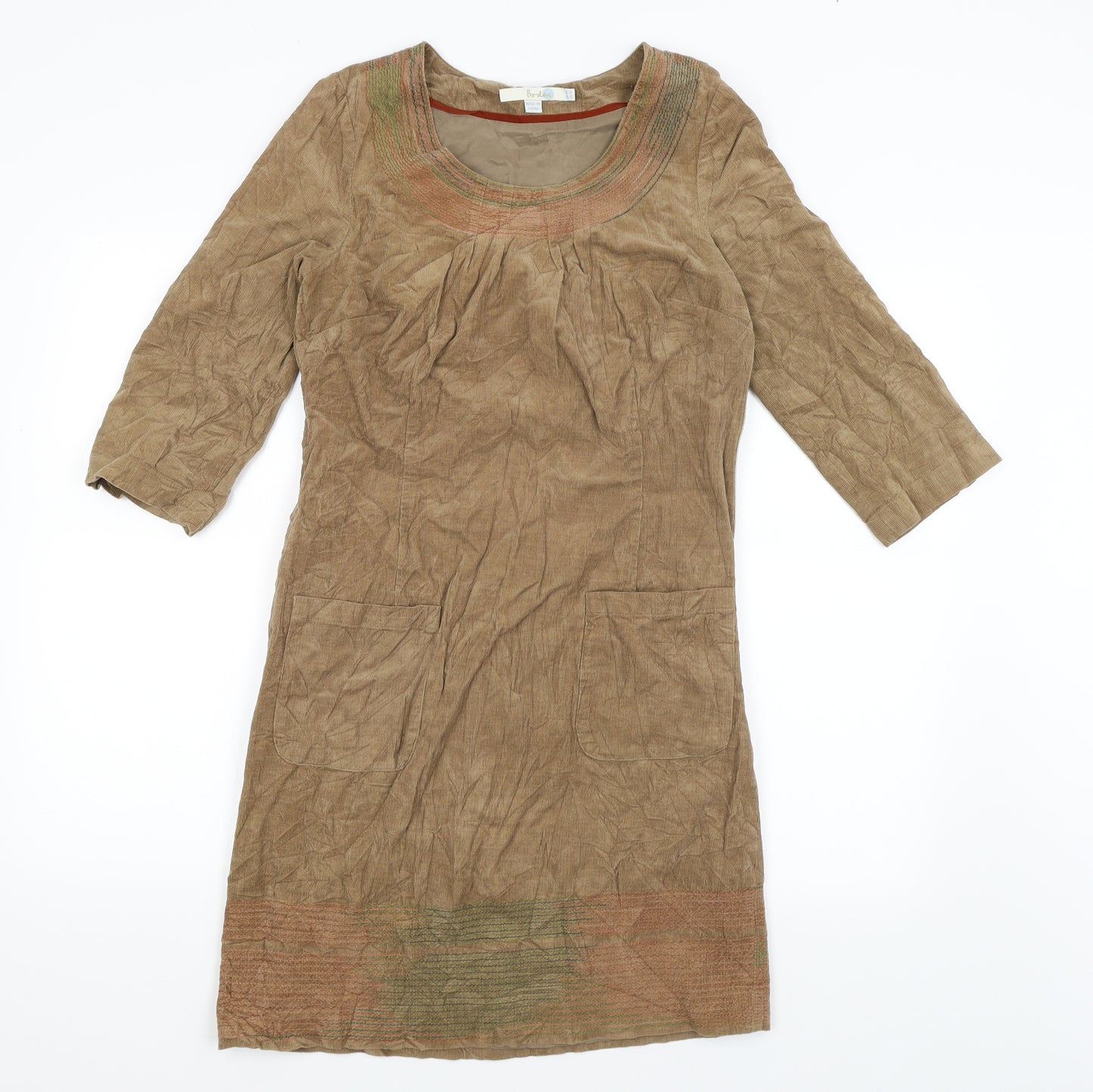 Boden Womens Brown   T-Shirt Dress  Size 8