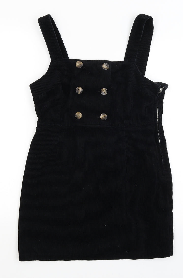 Miss Selfridge Womens Black Basic Tank Size 10