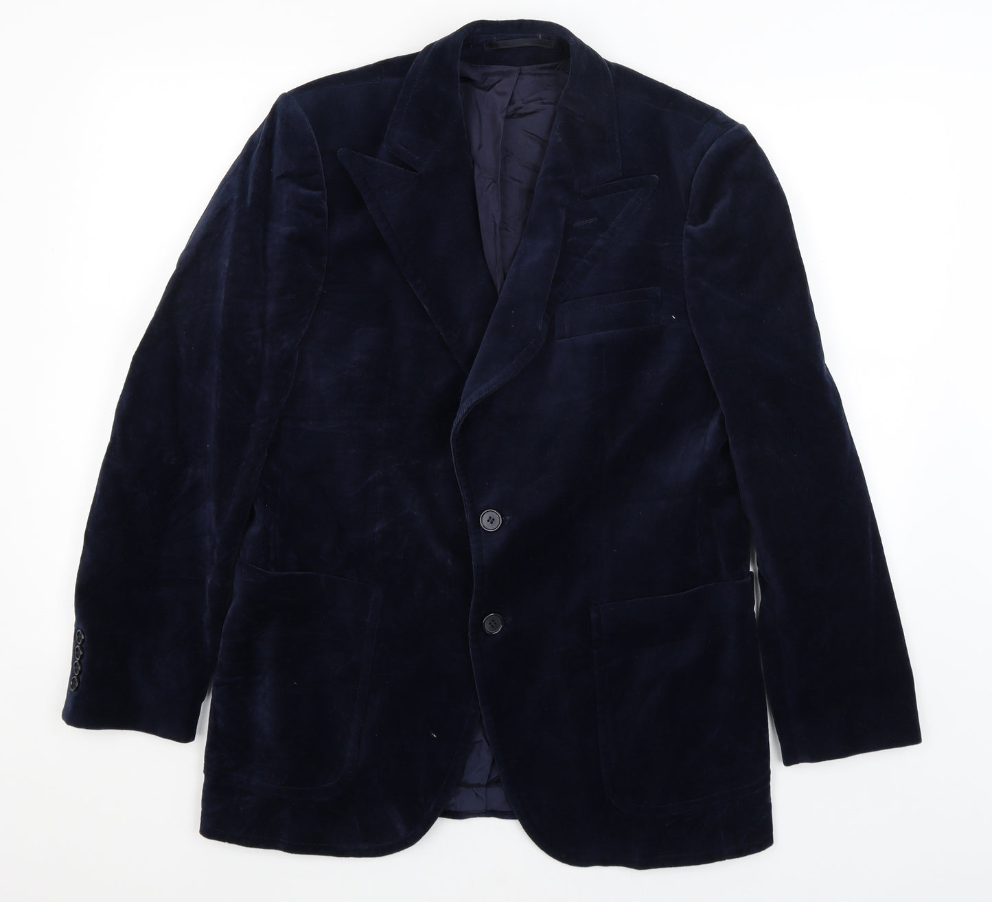 Velcorex Mens Blue   Jacket Blazer Size M