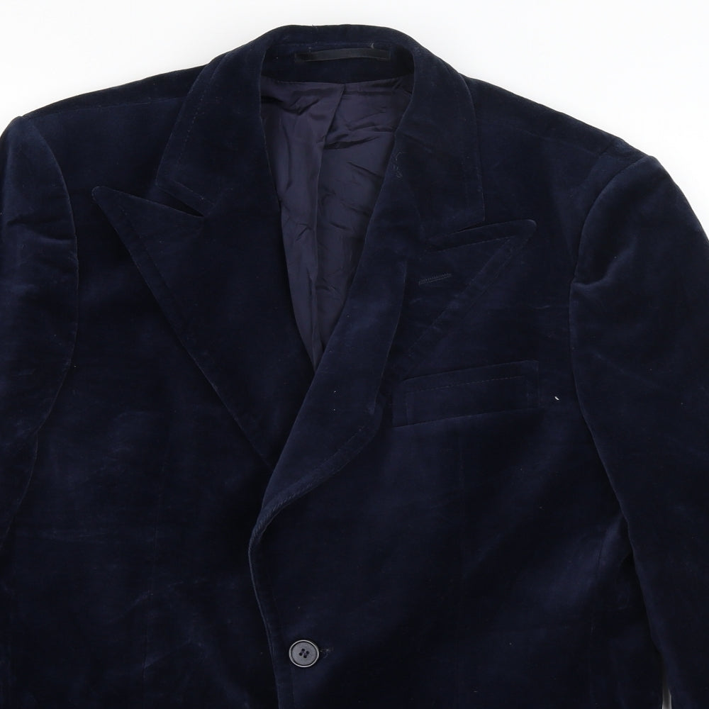 Velcorex Mens Blue   Jacket Blazer Size M