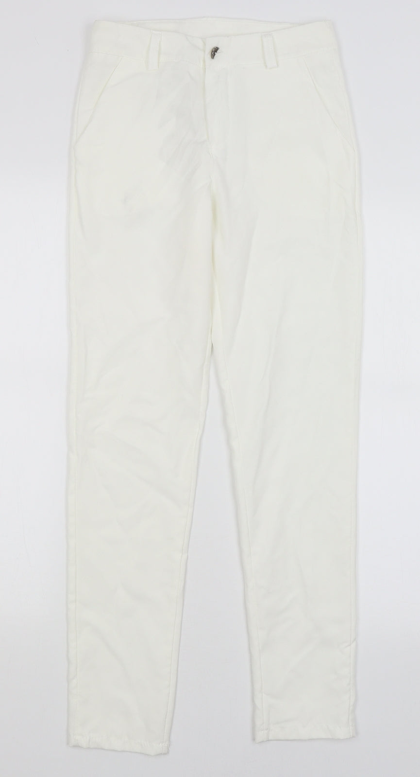 Preworn Womens White   Trousers  Size S L28 in