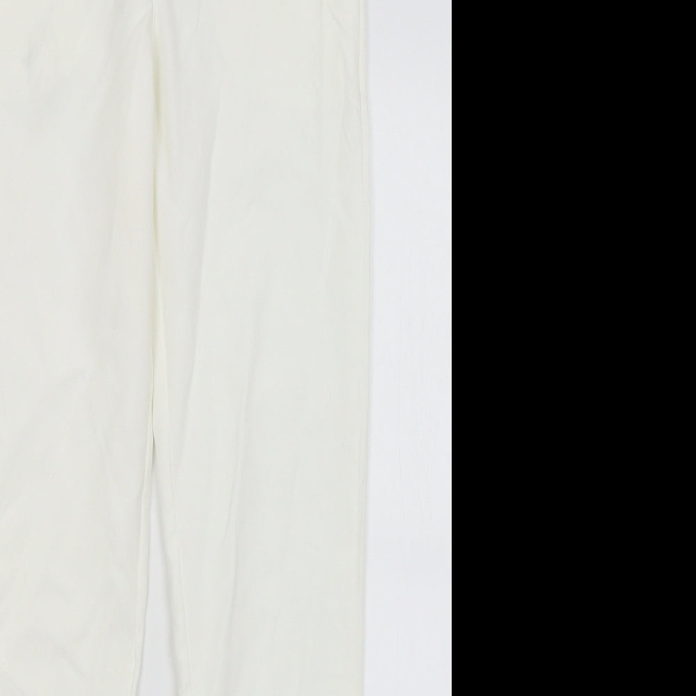 Preworn Womens White   Trousers  Size S L28 in
