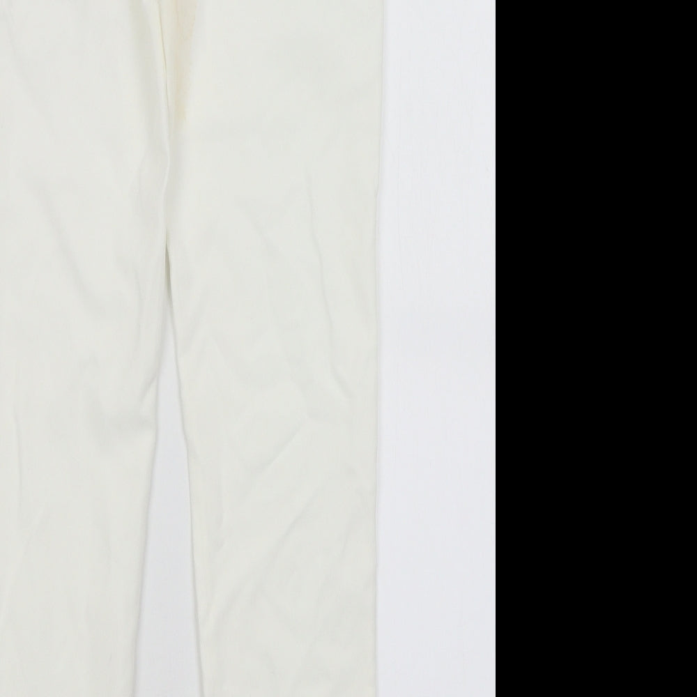 Preworn Womens White   Trousers  Size S L28 in