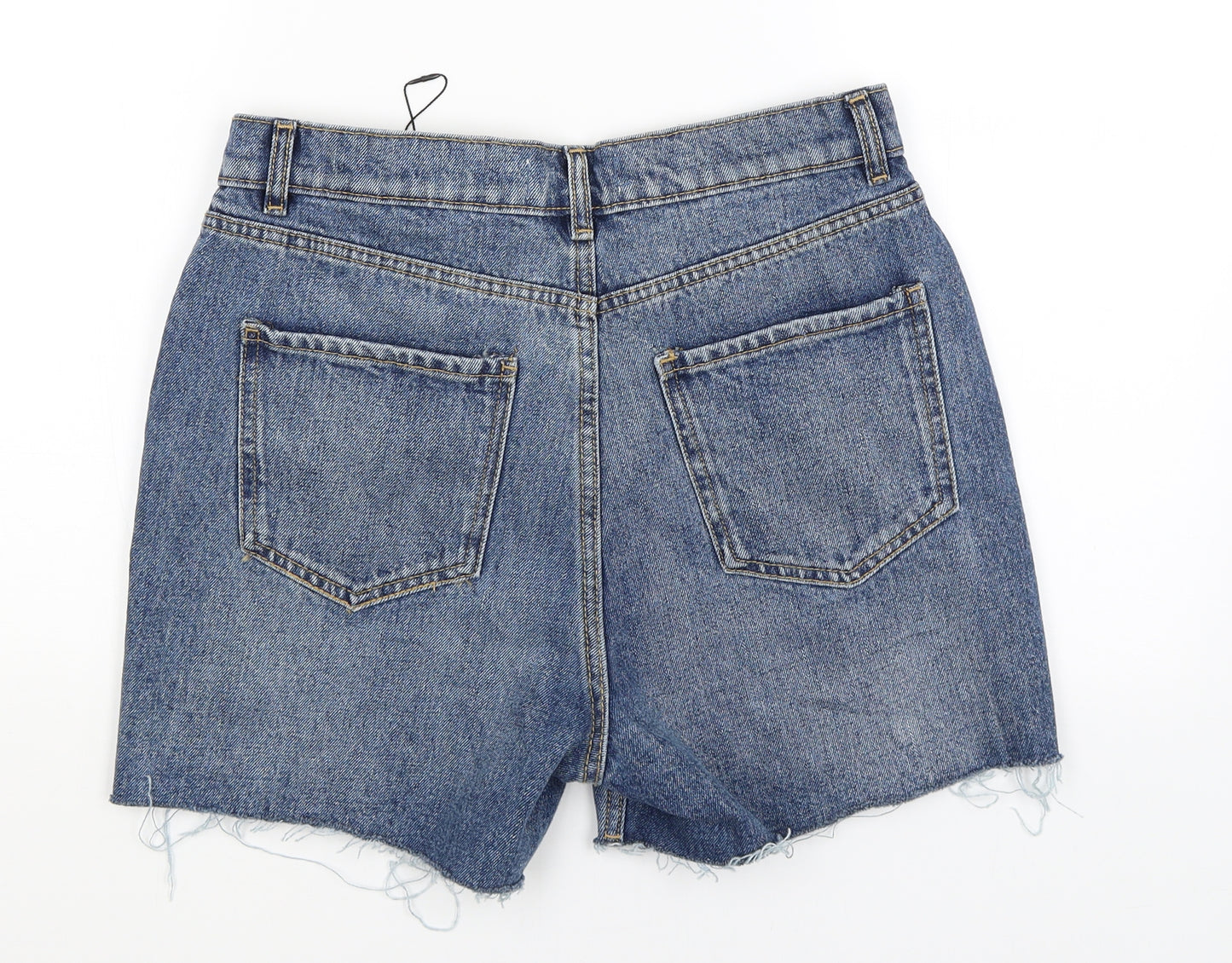 Primark Womens Blue   Mom Shorts Size 12