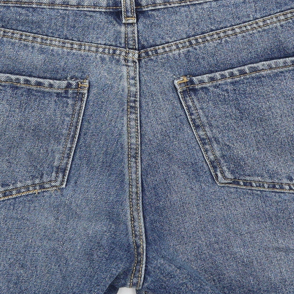 Primark Womens Blue   Mom Shorts Size 12