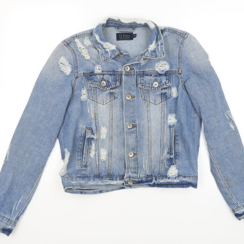CI SONO Womens Blue   Jacket  Size M