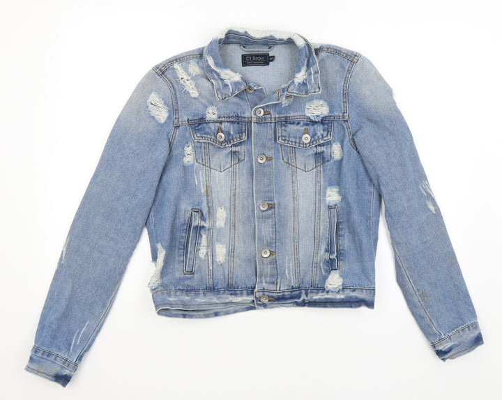 CI SONO Womens Blue Jacket Size M