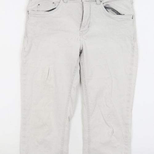Dream Jeans Womens White   Bermuda Shorts Size 8