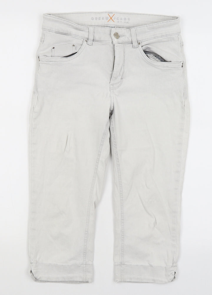 Dream Jeans Womens White Bermuda Shorts Size 8