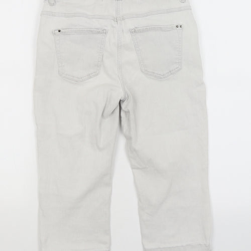 Dream Jeans Womens White   Bermuda Shorts Size 8