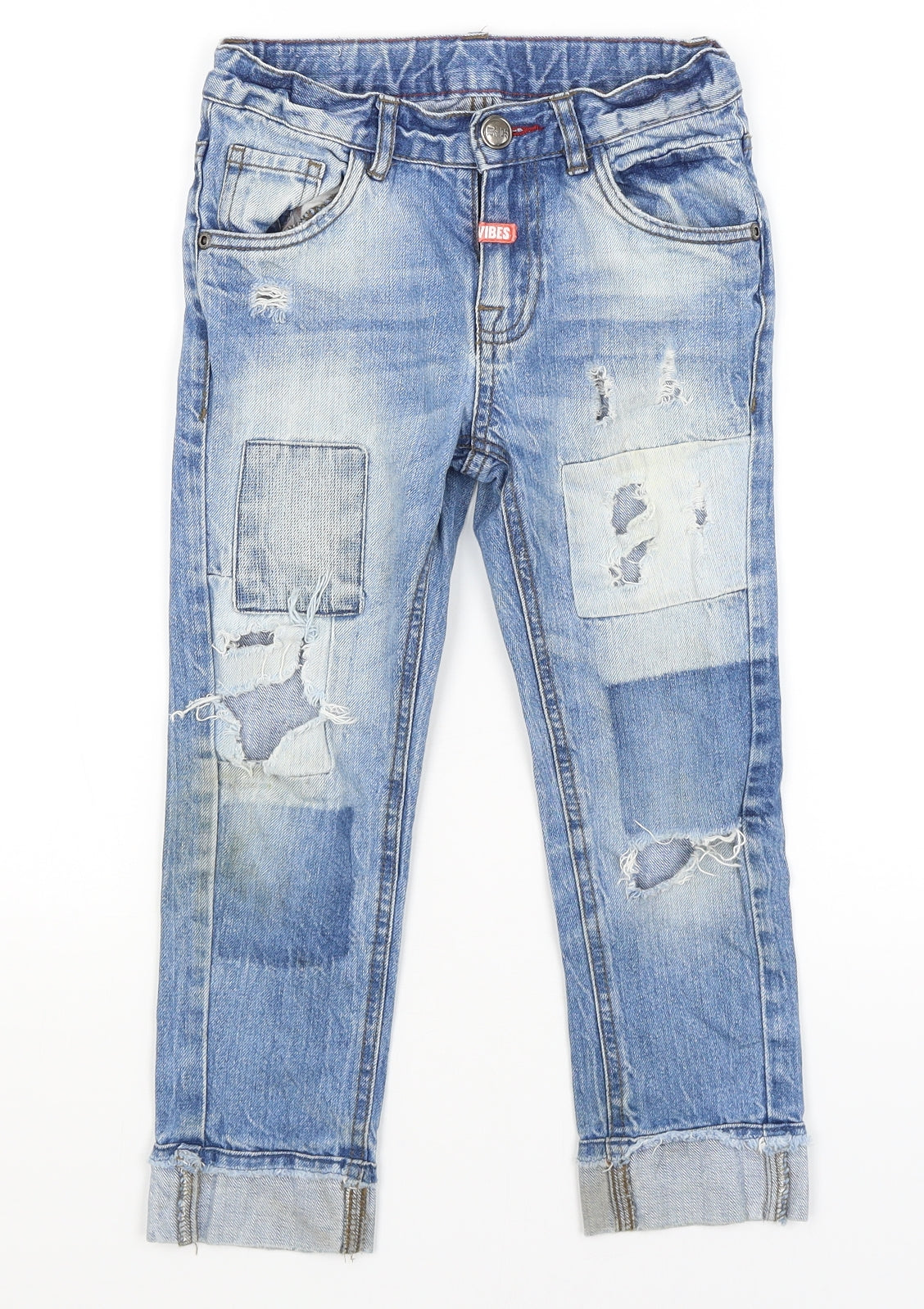 BW Kids Boys Blue   Straight Jeans Size 5-6 Years
