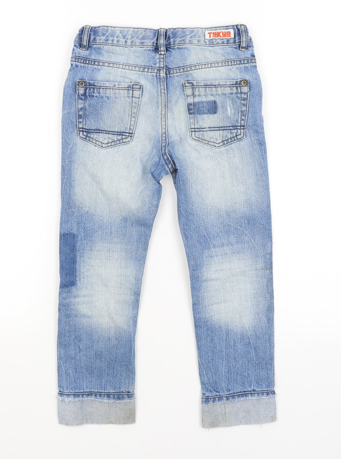 BW Kids Boys Blue   Straight Jeans Size 5-6 Years