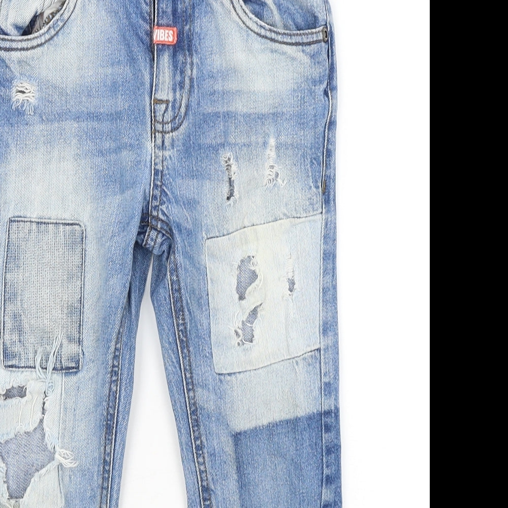 BW Kids Boys Blue   Straight Jeans Size 5-6 Years