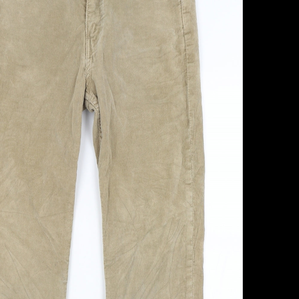 Levi Mens Beige   Straight Jeans Size 32 in L29 in