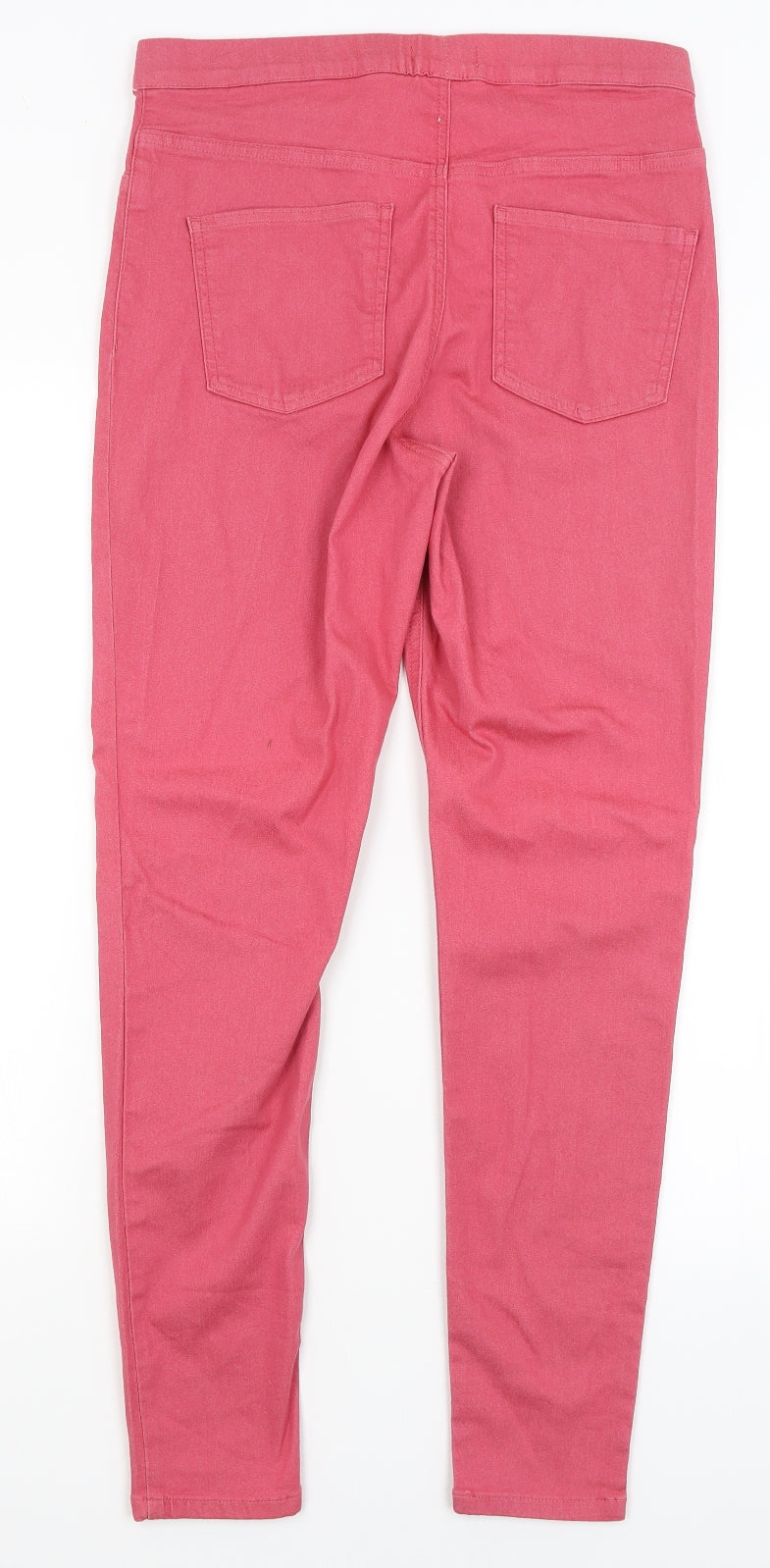 M&S Womens Pink   Jegging Jeans Size 12 L28 in