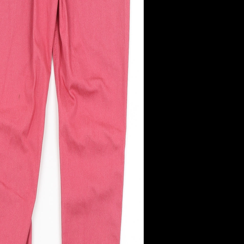 M&S Womens Pink   Jegging Jeans Size 12 L28 in