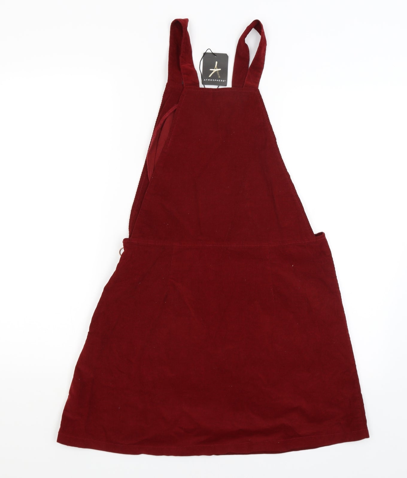Atmosphere Womens Red   Pinafore/Dungaree Dress  Size 14