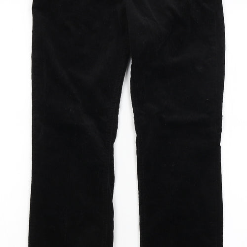 H&M Womens Black   Trousers  Size 8 L27 in