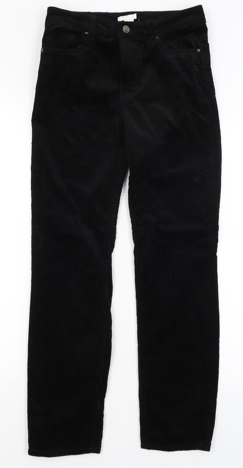 H&M Womens Black   Trousers  Size 8 L27 in