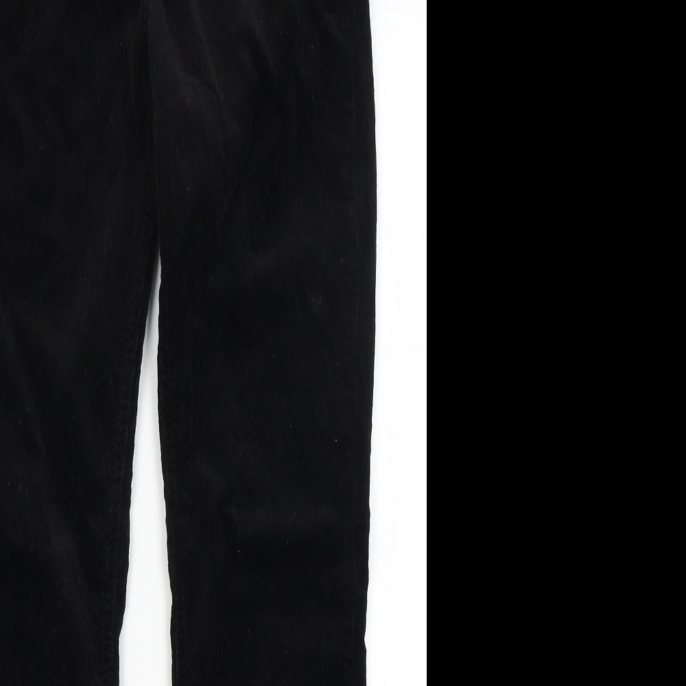 H&M Womens Black   Trousers  Size 8 L27 in