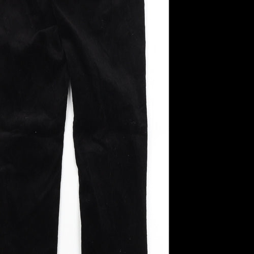 H&M Womens Black   Trousers  Size 8 L27 in