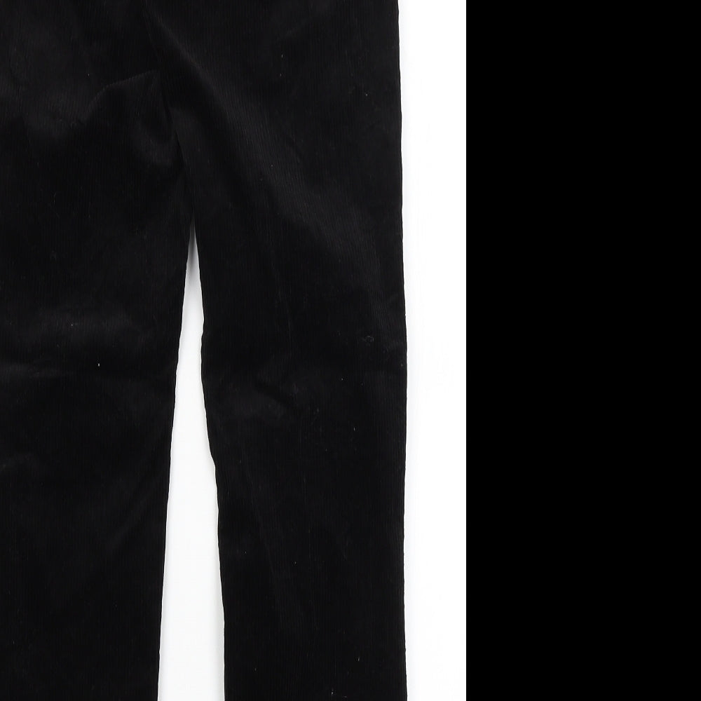 H&M Womens Black   Trousers  Size 8 L27 in
