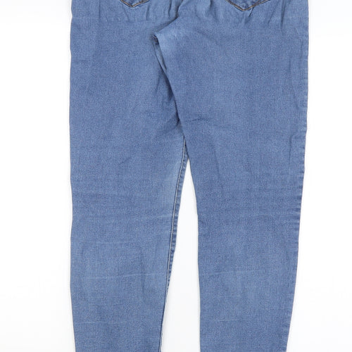Denim Co Womens Blue   Skinny Jeans Size 14 L30 in