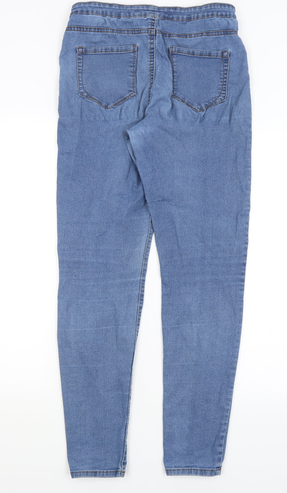 Denim Co Womens Blue   Skinny Jeans Size 14 L30 in