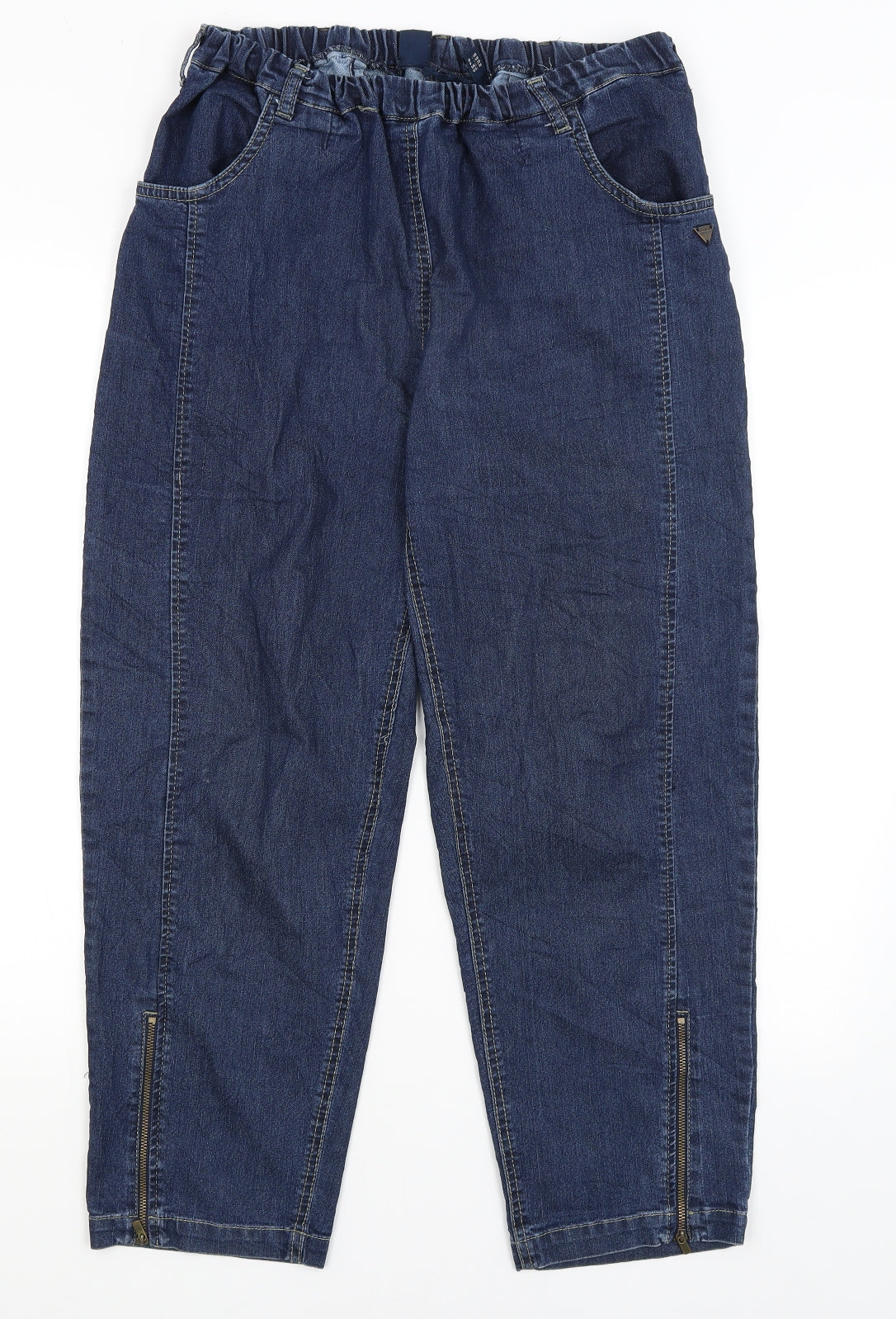 LauRie Womens Blue   Cropped Jeans Size 20 L26 in