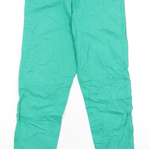 Pepperts Girls Green   Capri Trousers Size 10 Years